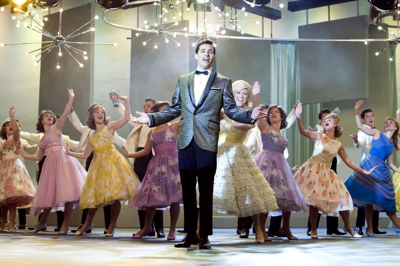 HAIRSPRAY, James Marsden (center), Brittany Snow (right of center), 2007. New Line/courtesy Everett Collection