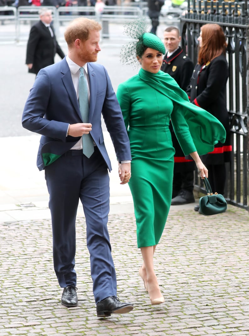 Prince Harry and Meghan Markle at Commonwealth Day Service 2020