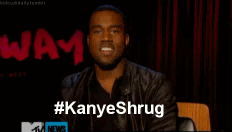 And he's like: