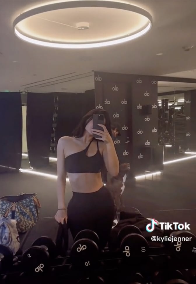 Kylie Jenner's Cutout Bra on TikTok