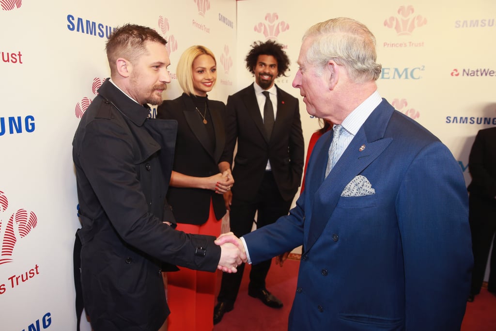 Tom Hardy Meets Prince Charles March 2016