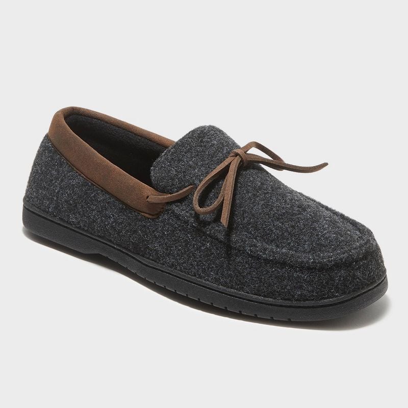 Men's dluxe by dearfoams Jacoby Moccasin Slippers