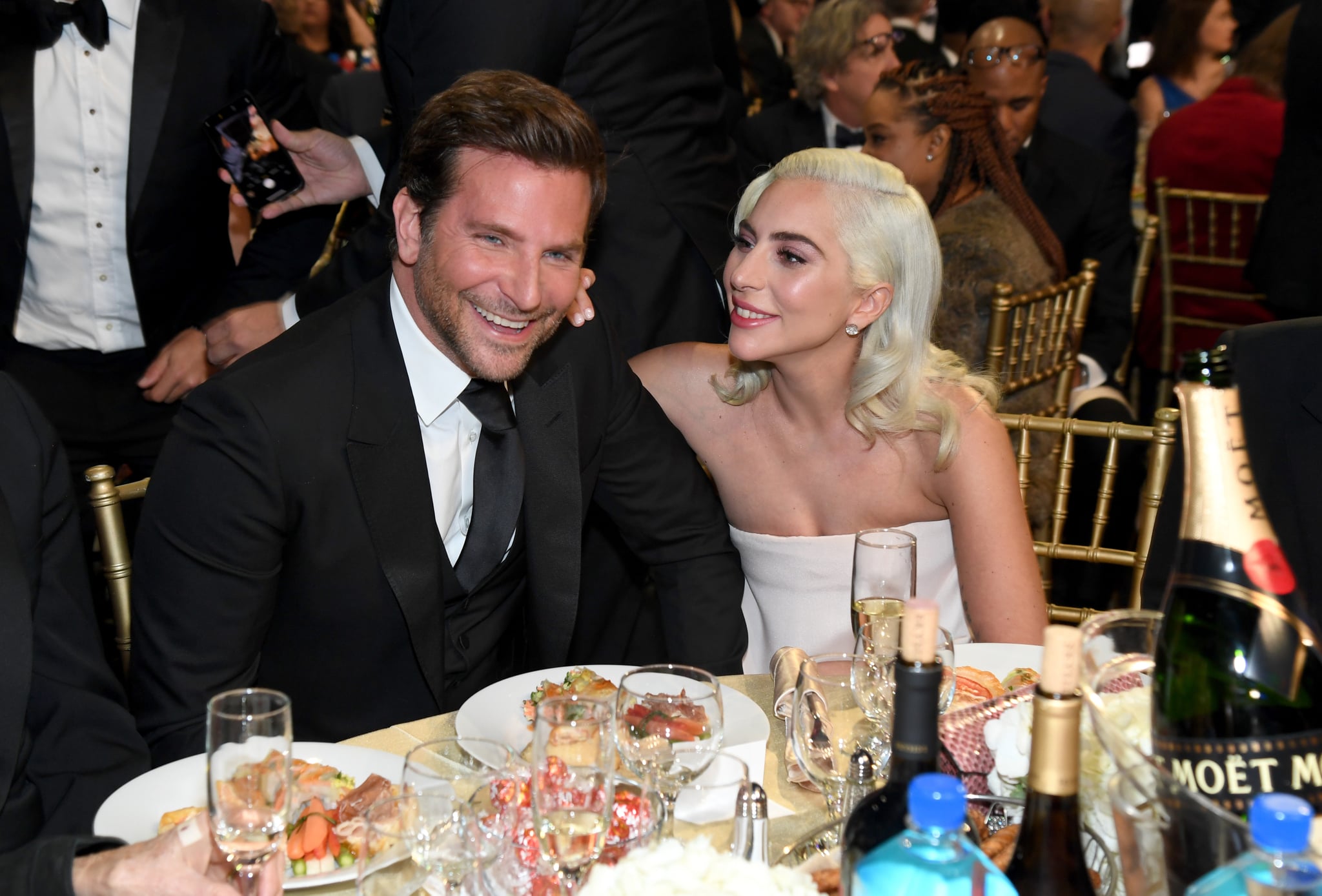 Lady Gaga's Reaction to Bradley Cooper's Oscar Snub 2019 | POPSUGAR Celebrity