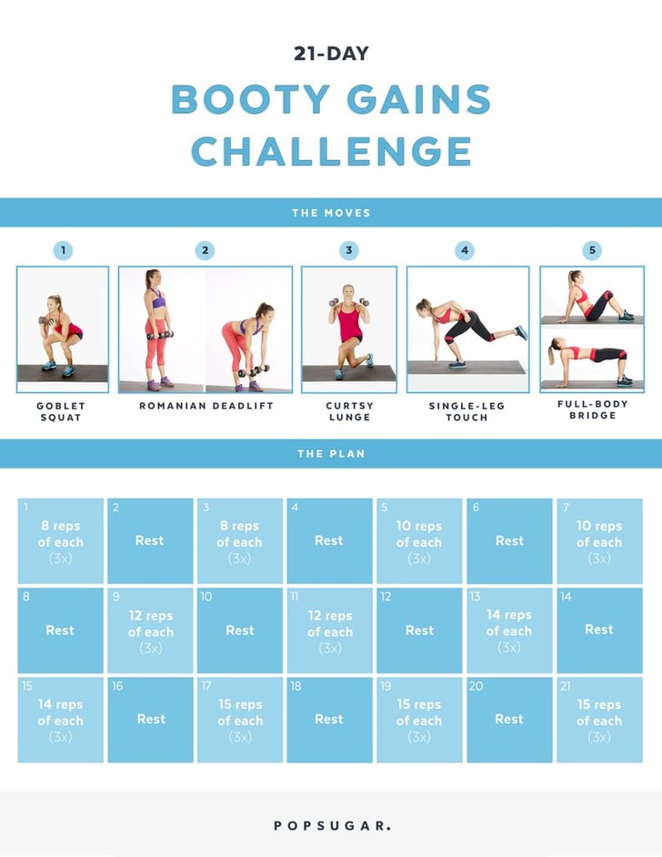 Our 21 Day Booty Gains Challenge Is Here To Build Your Backside