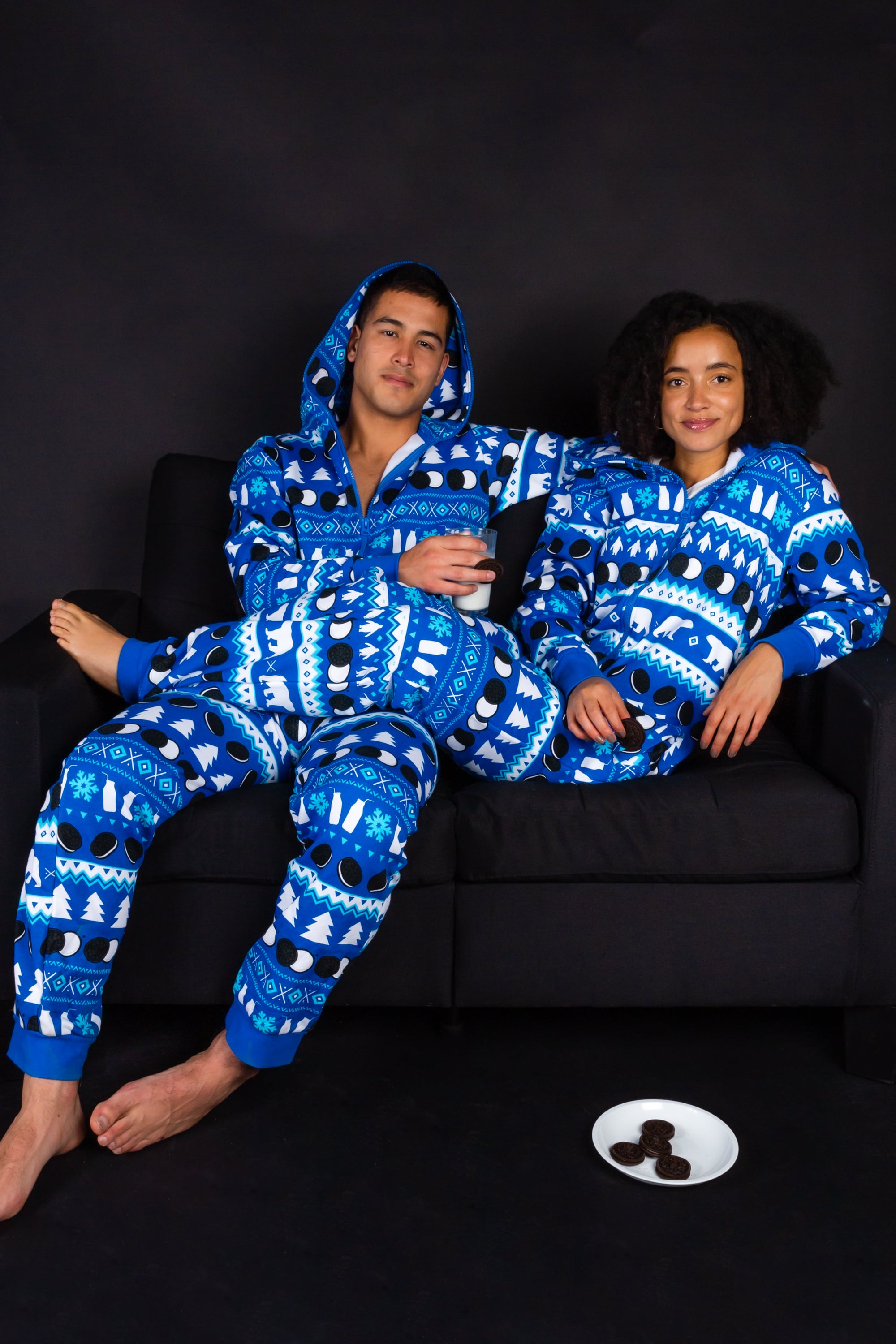 Christmas onesie for couples outlet