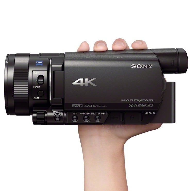 carga alineación difícil Sony 4K Handycam FDR-AX100 | POPSUGAR Tech