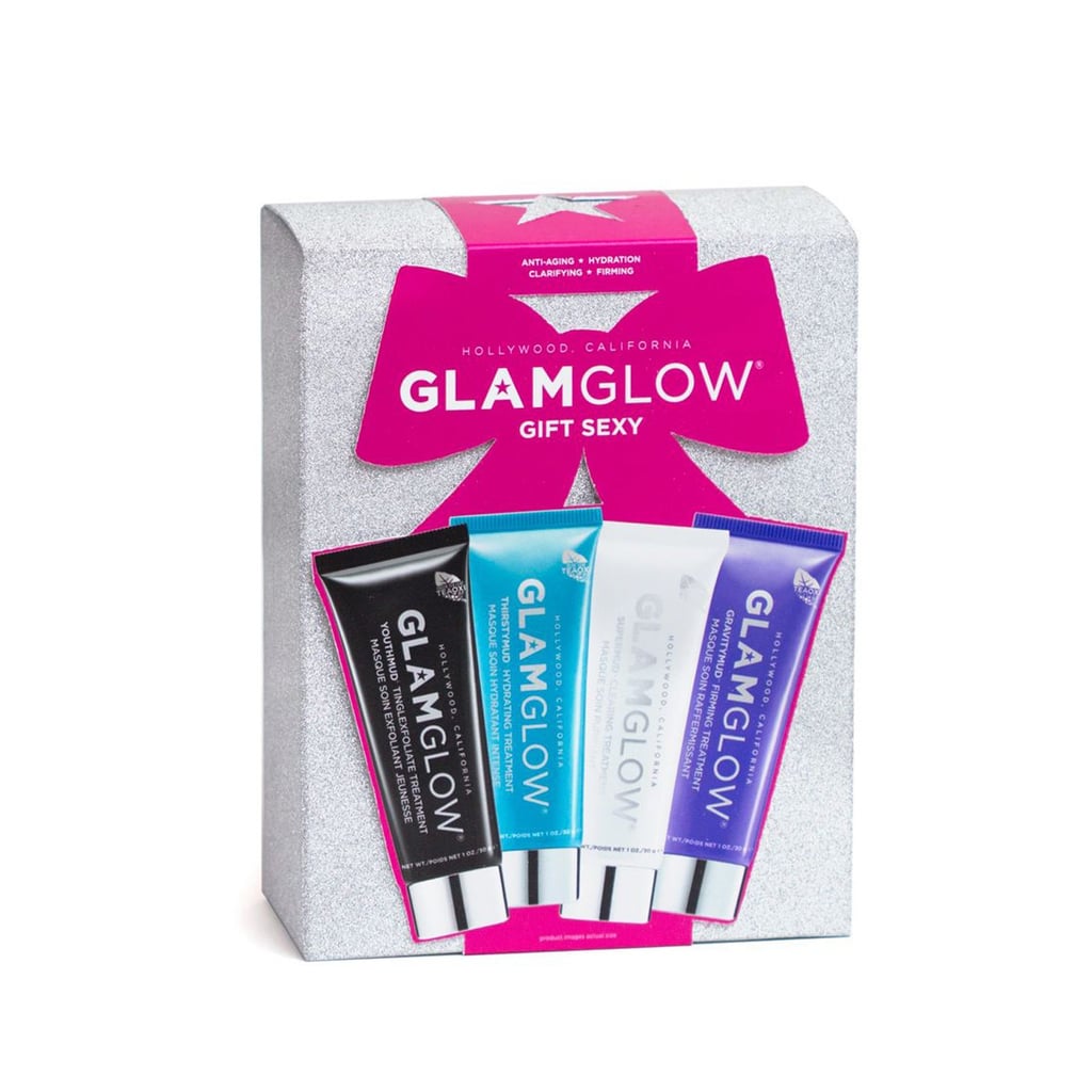 "This is on my wishlist! I would love to receive the Gift Sexy Treatment Set so I can try all four of the GlamGlow muds. I have the Super Mud at home and I love it . . . I really want to try the other ones. This would make a great gift for friends, too. If you need stocking stuffers or small gifts, you could break this set apart and give one GlamGlow mud to four different friends. Add in a bottle of bubbly, and invite them all over for a pre-holiday spa night at your place."  

Glam Glow Gift Sexy Treatment Set  ($69)