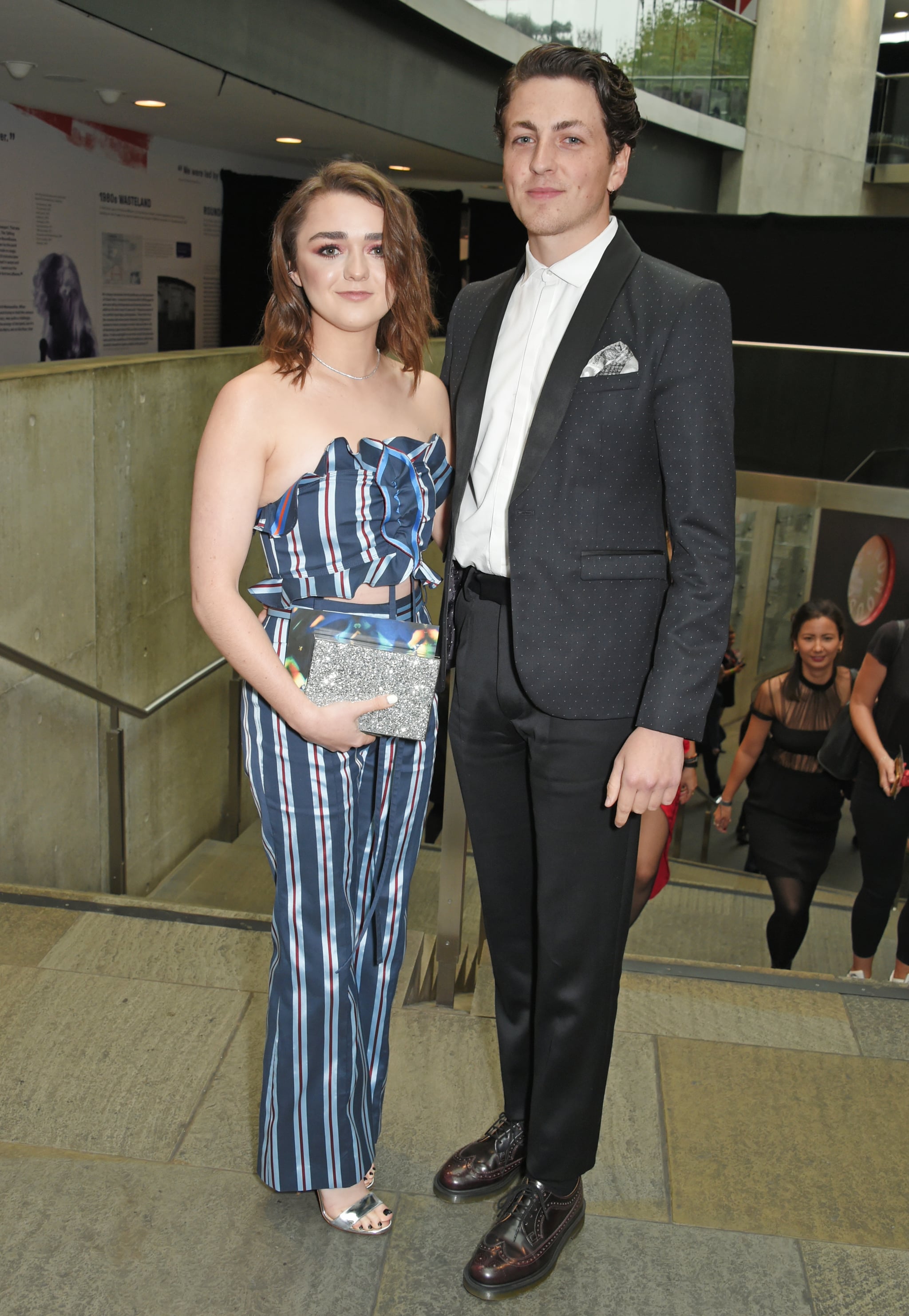 Maisie Williams And Boyfriend At The Q Awards 17 Popsugar Celebrity