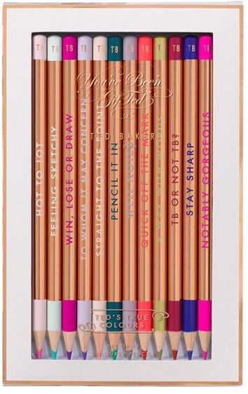 Ted Baker Wild and Wolf x Set of 12 Colored Pencils ($22)