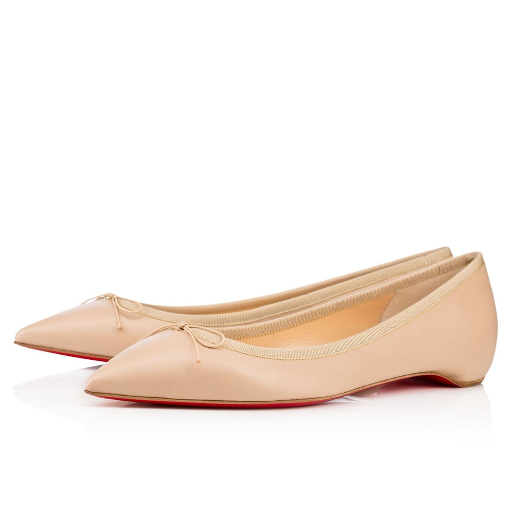 Christian Louboutin Nude Flats Spring 2016 | POPSUGAR Fashion