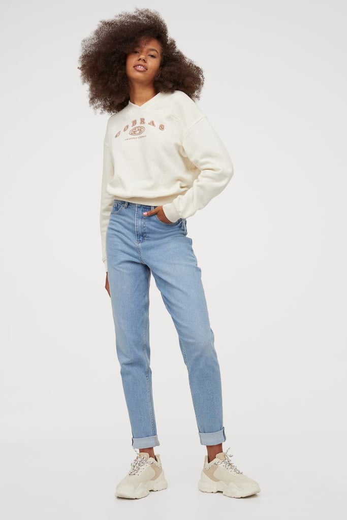 An Everyday Jean: H&M Mom High Ankle Jeans