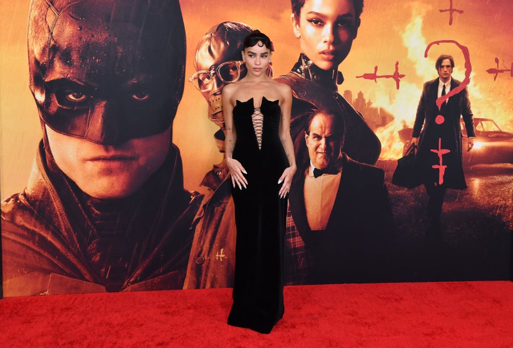 Zoë Kravitz’s Cheeky Catwoman Dress at The Batman Premiere