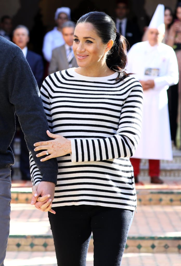 Meghan Markle Wearing Rag & Bone Jeans in Morocco