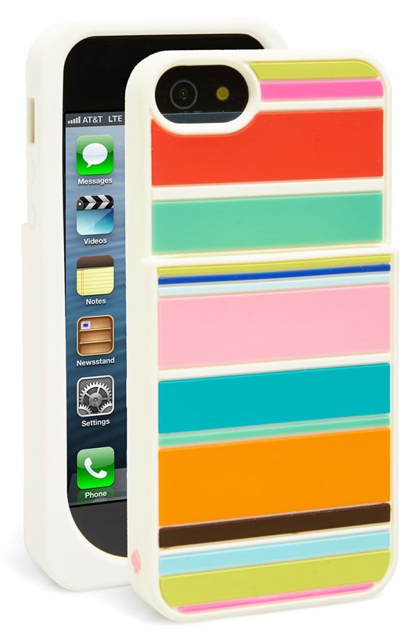 Kate Spade Beach Strip Pocket iPhone 5 Case