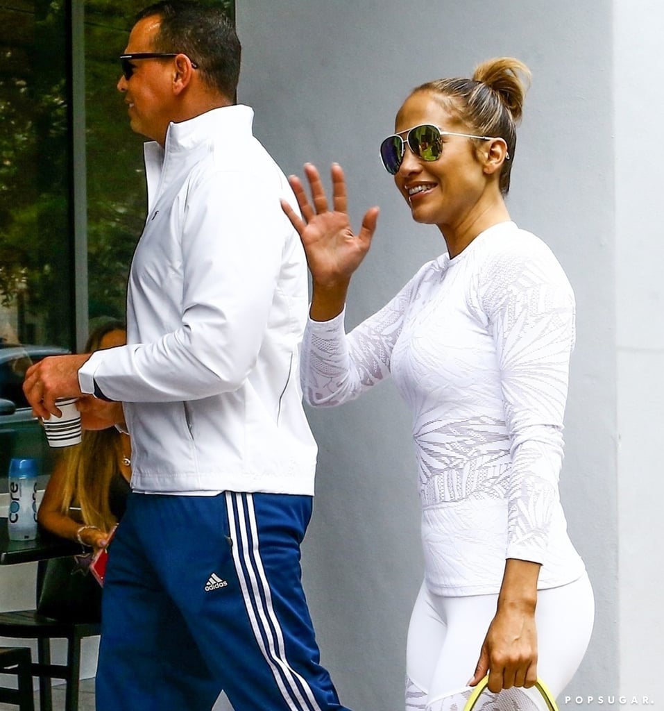 Jennifer Lopez Neon Hermès Bag