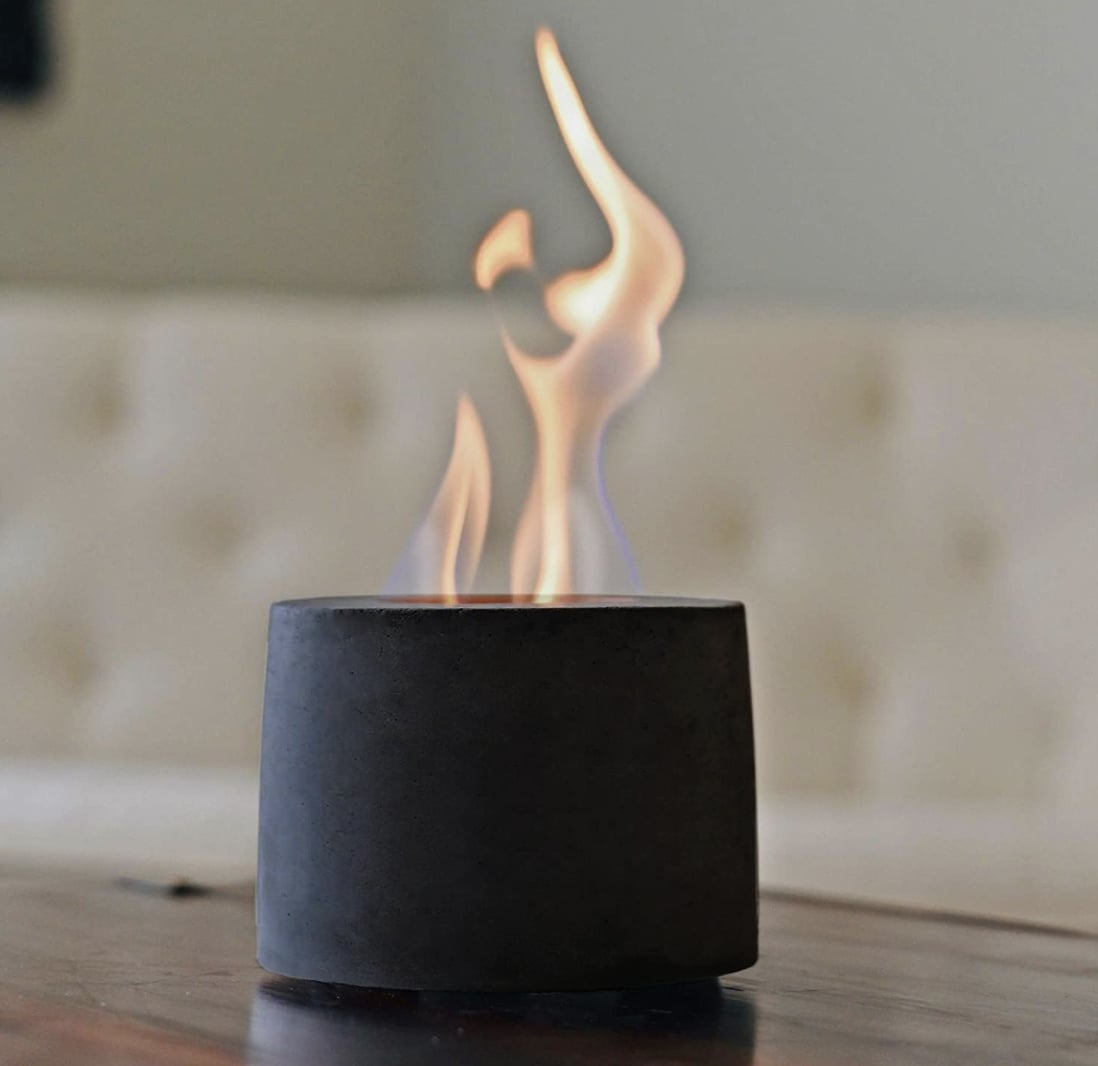Gifts Under $50 For Women in Their 20s: Tabletop Fireplace
