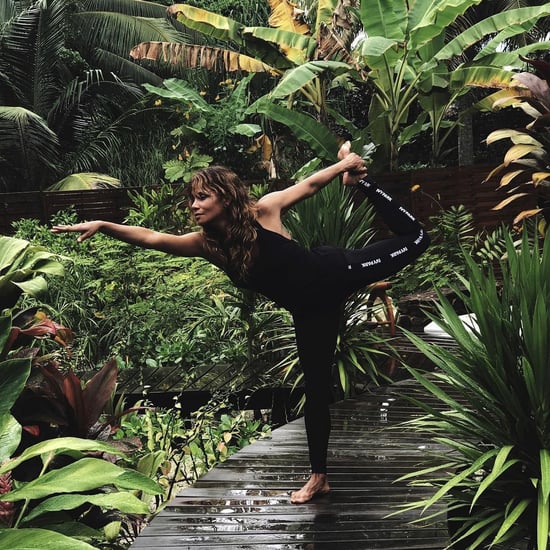 Halle Berry's Vacation Workout
