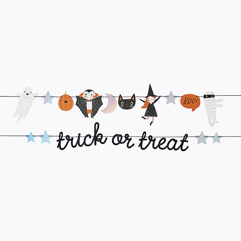 Trick or Treat Garland ($19)
