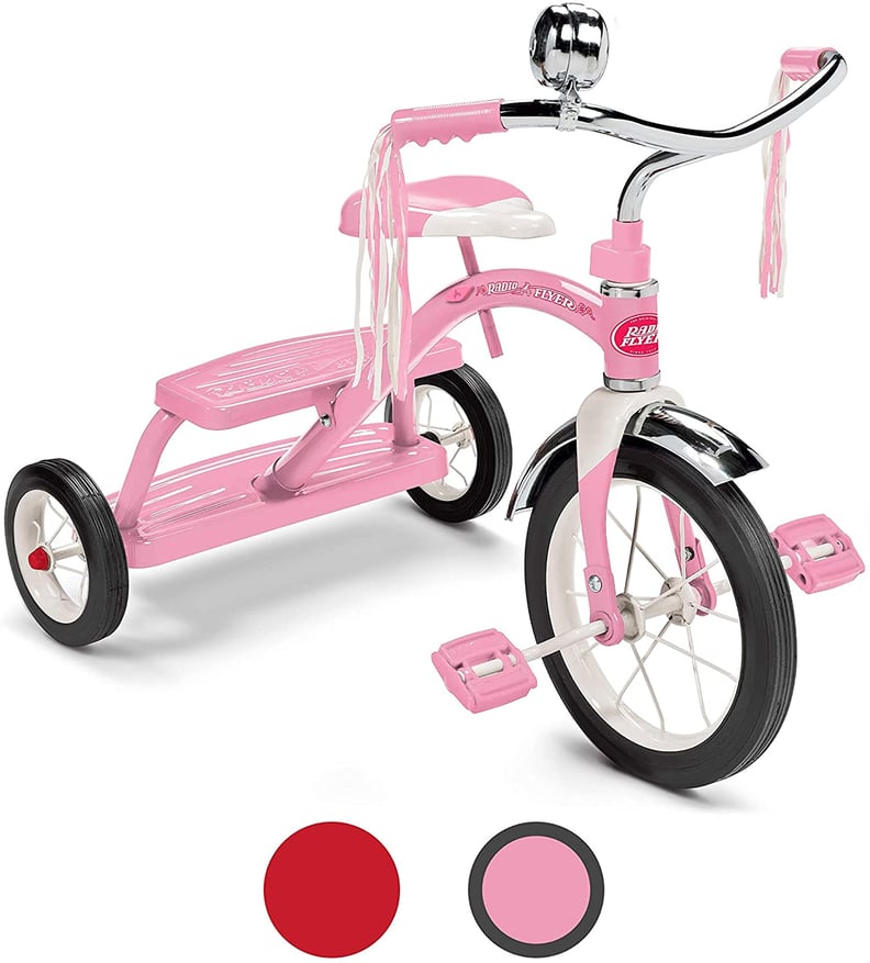 A Trike For Three Year Old: Radio Flyer Classic Pink Dual Deck Tricycle