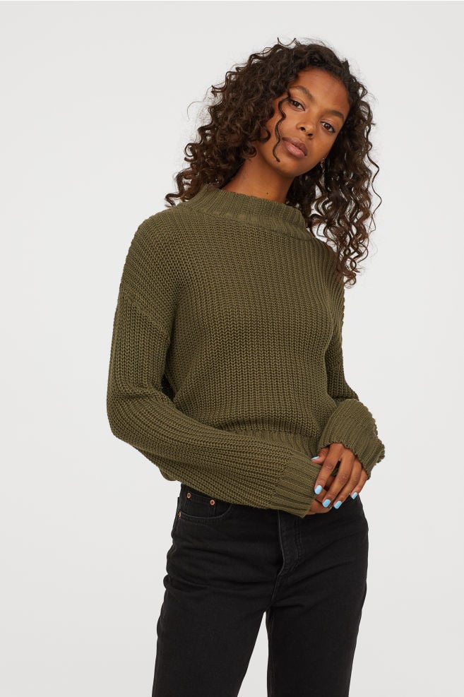 h and m knit vest