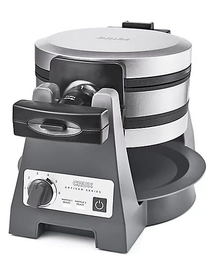 CRUX® Artisan Series Double Rotating Waffle Maker