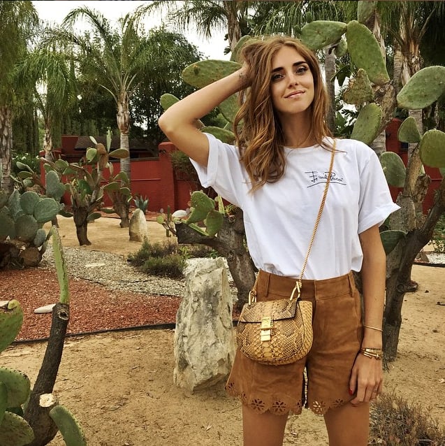 Chiara Ferragni | Chloé Drew Saddle Bag | POPSUGAR Fashion Photo 14