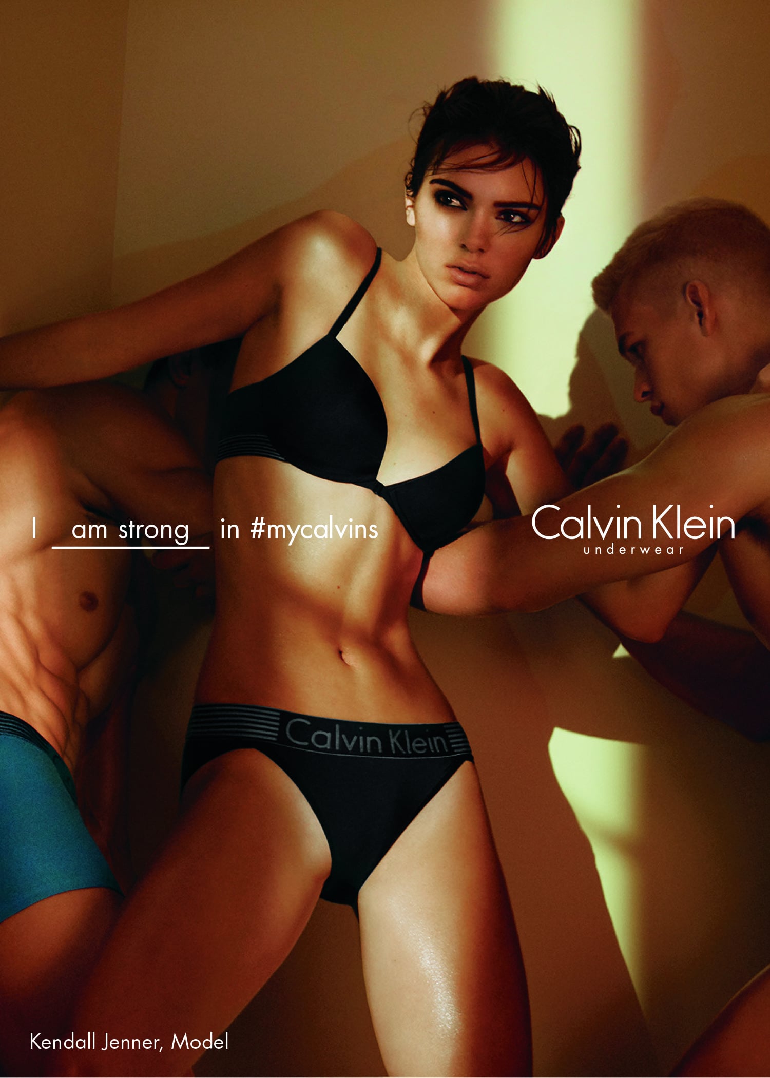 Kendall Jenner at Calvin Klein 