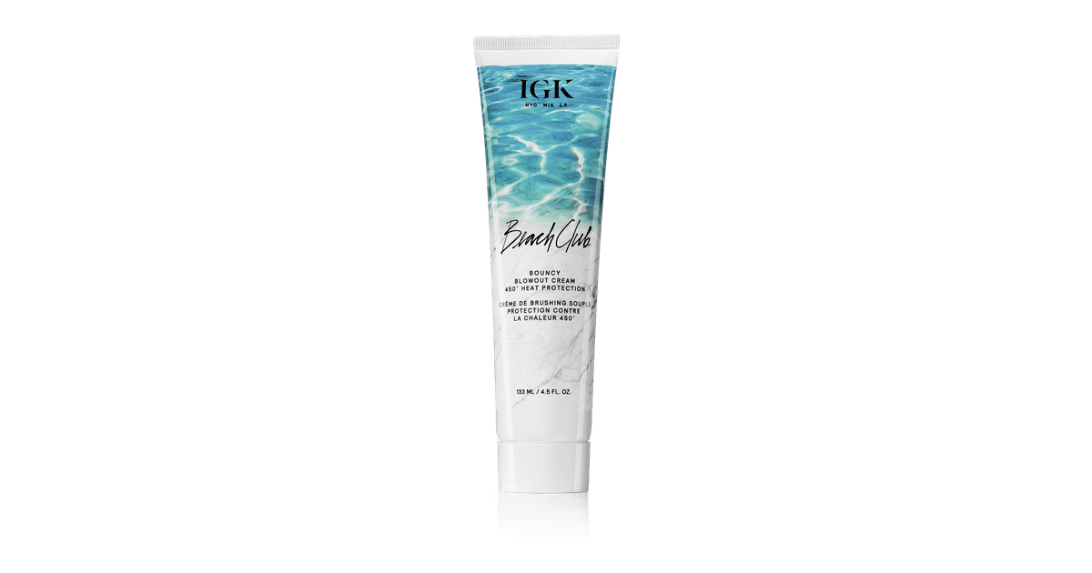 IGK Hair Beach Club Bouncy Blowout Cream | IGK Beach Club Soft Texture