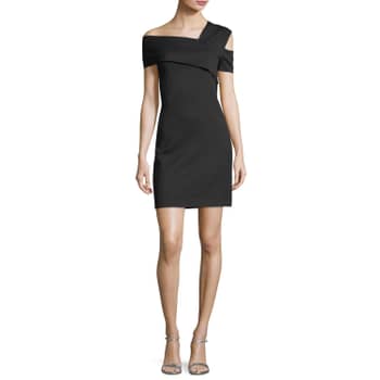 Ashley Graham's Bianca and Bridgett Black Dress | POPSUGAR Fashion