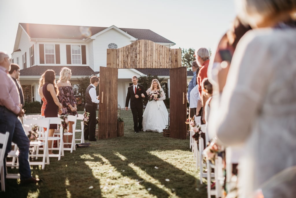 Backyard Harry Potter Wedding