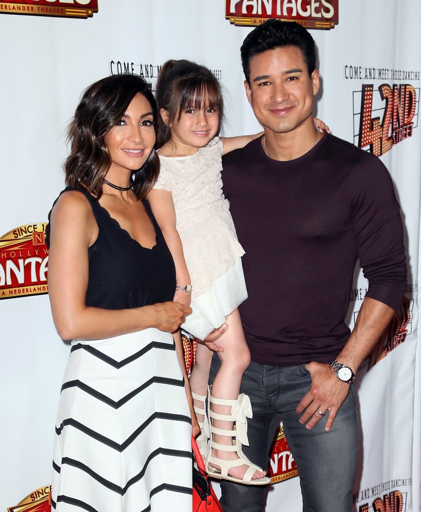 Mario Lopez and His Daughter on Red Carpet May 2016