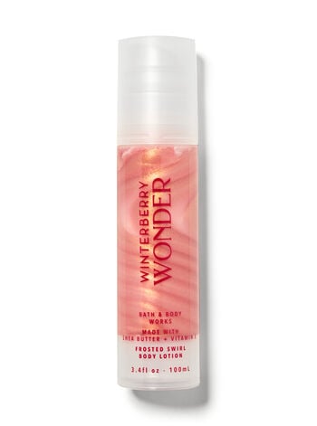 Bath & Body Works Winterberry Wonder Frosted Swirl Body Lotion