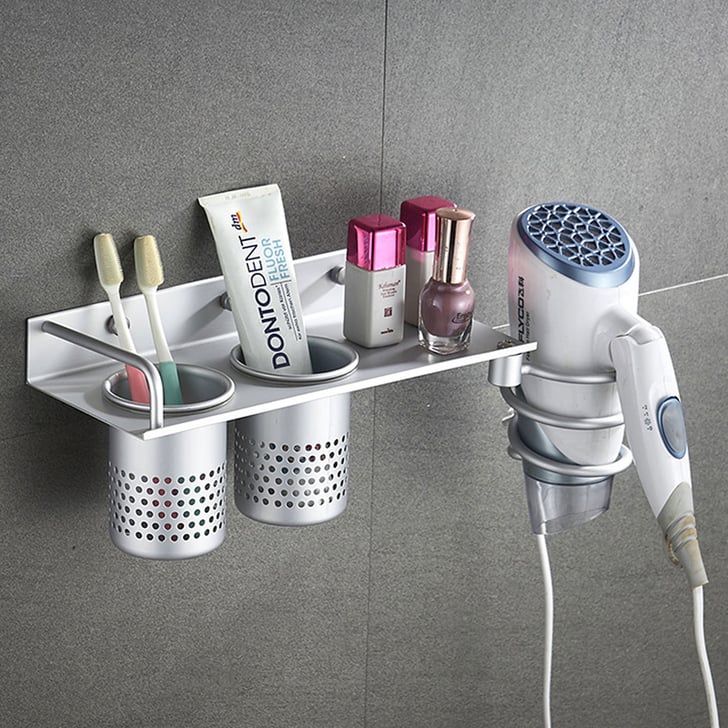 Multifunction Hair Dryer Stands Wall Mount Best Organizers For Small