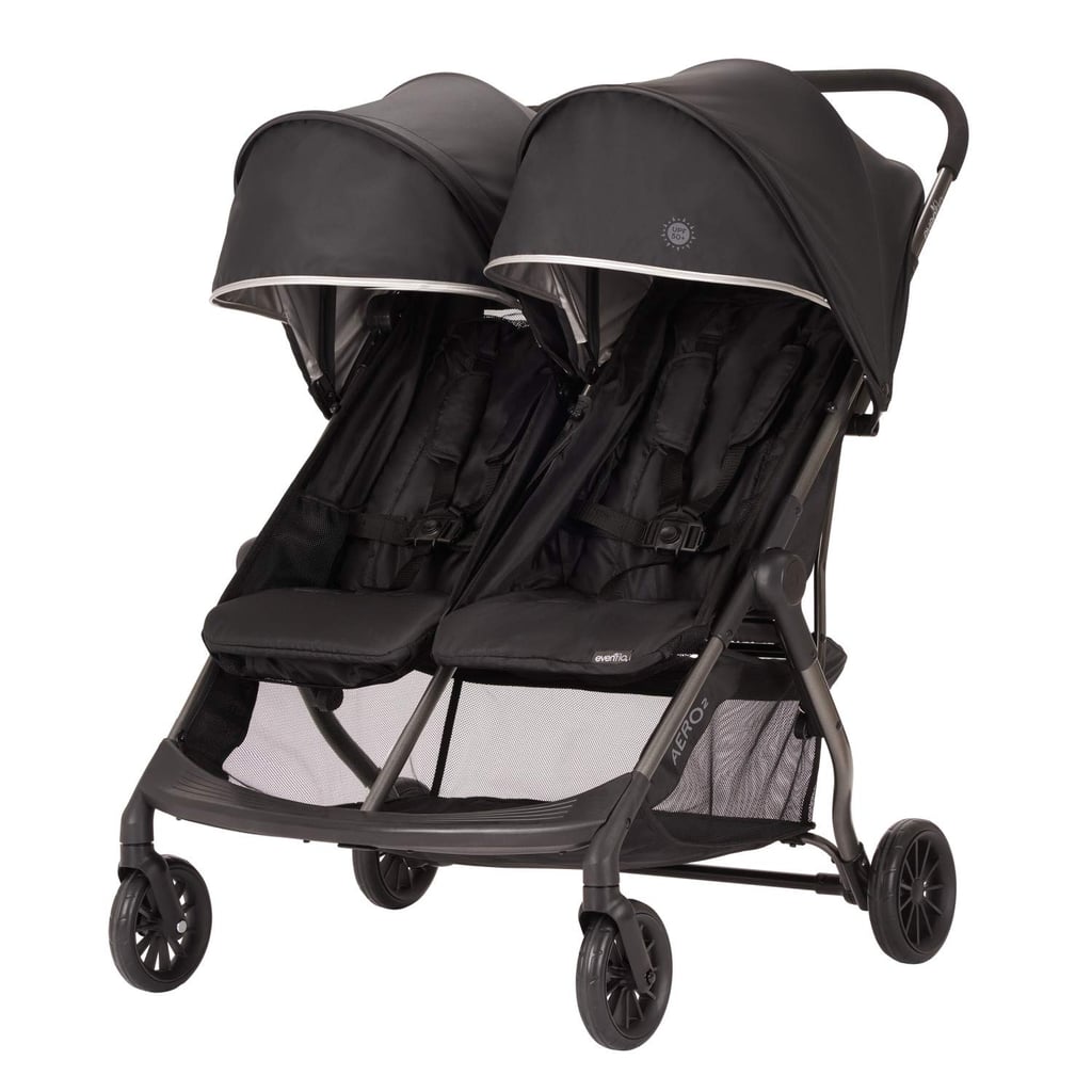 Evenflo Aero 2 Ultra-Lightweight Double Stroller, Lark