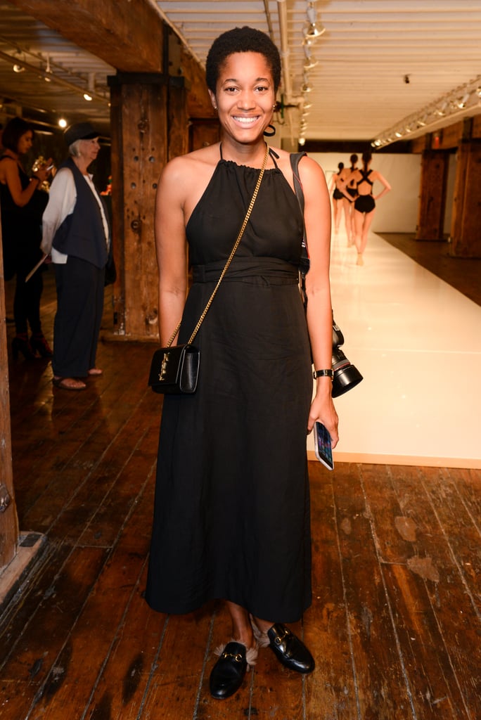Tamu McPherson sported them with an LBD.