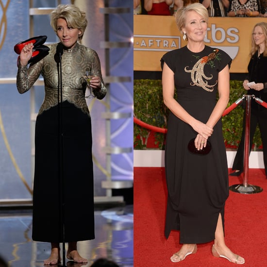 Emma Thompson's Shoes at SAG Awards 2014