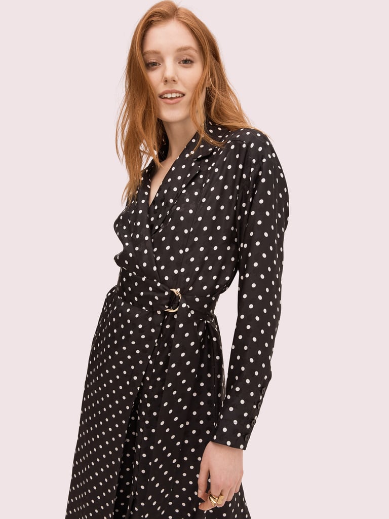 Kate Spade New York Cabana Dot Wrap Dress