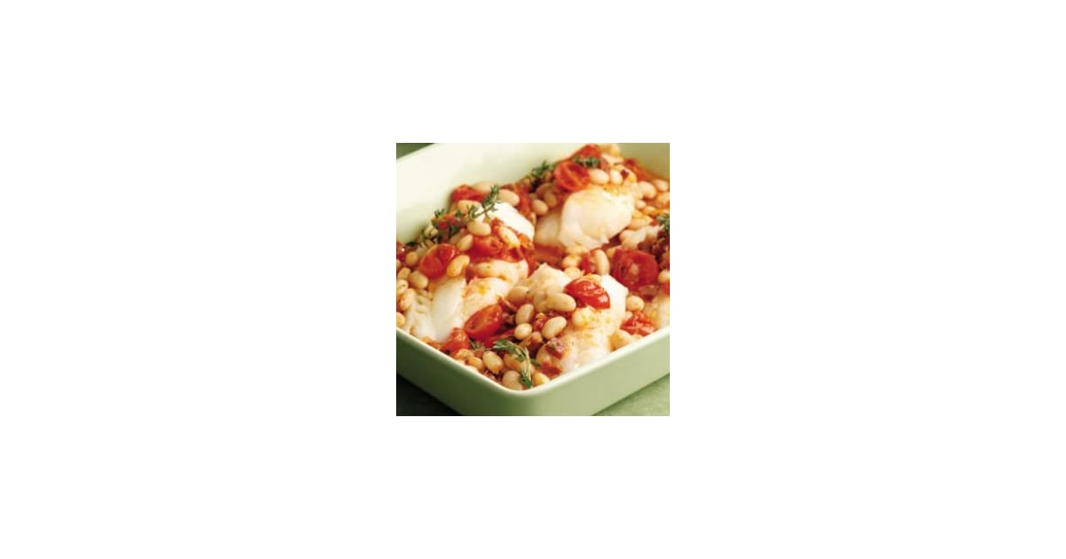 Chorizo White Bean Baked Fish Recipe | POPSUGAR Food