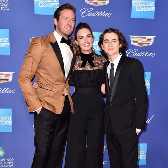 Timothee Chalamet Quotes About Armie Hammer's Wife 2018