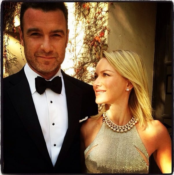 Liev Schreiber and Naomi Watts were a Golden Globes golden couple.
Source: Instagram user patidubroff