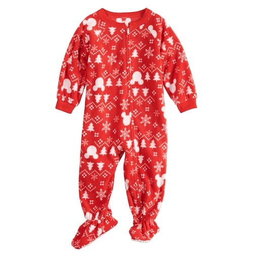 Disney's Mickey Mouse Baby/Infant Microfleece Fairisle Sleeper