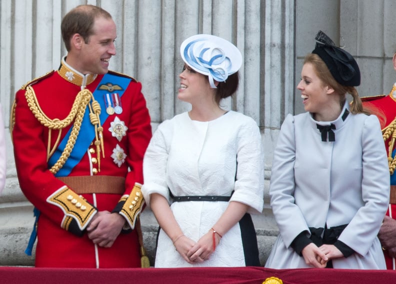 William, Eugenie, and Beatrice