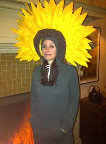 Courteney Cox as a Sunflower
