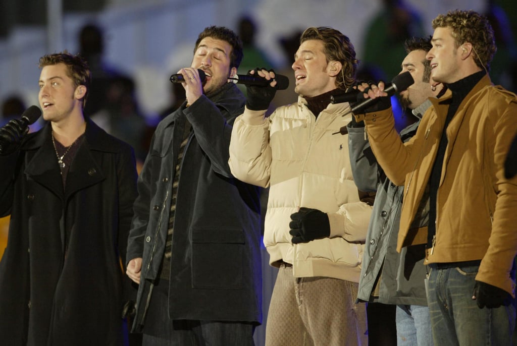 And the guys of *NSYNC showed off their harmonies.