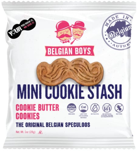 Belgian Boys Mini Cookie Stash