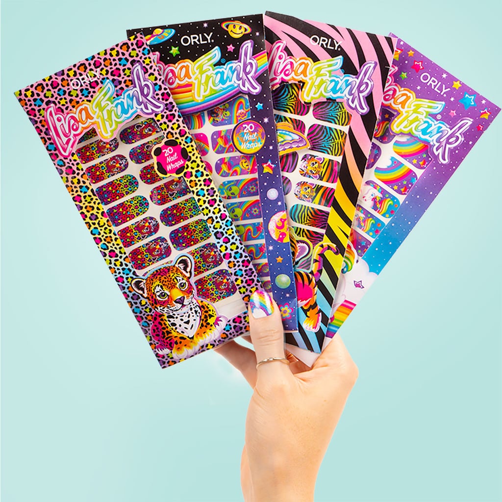 Orly x Lisa Frank Hits the Spot Confetti Topper ($11), Lisa Frank's Nail  Collection With Orly Couldn't Be More Colourful If It Tried