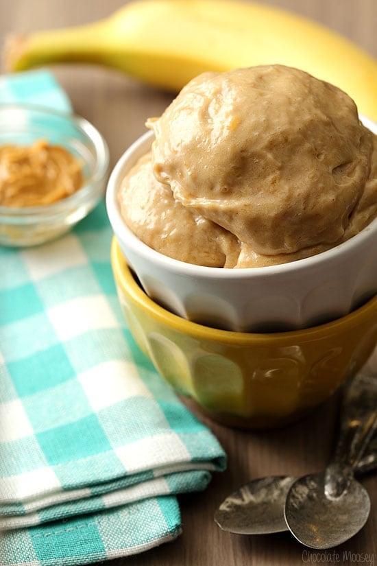 Peanut Butter Banana Ice Cream