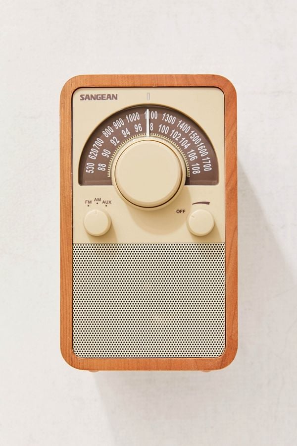 Sangean Retro Wooden Radio