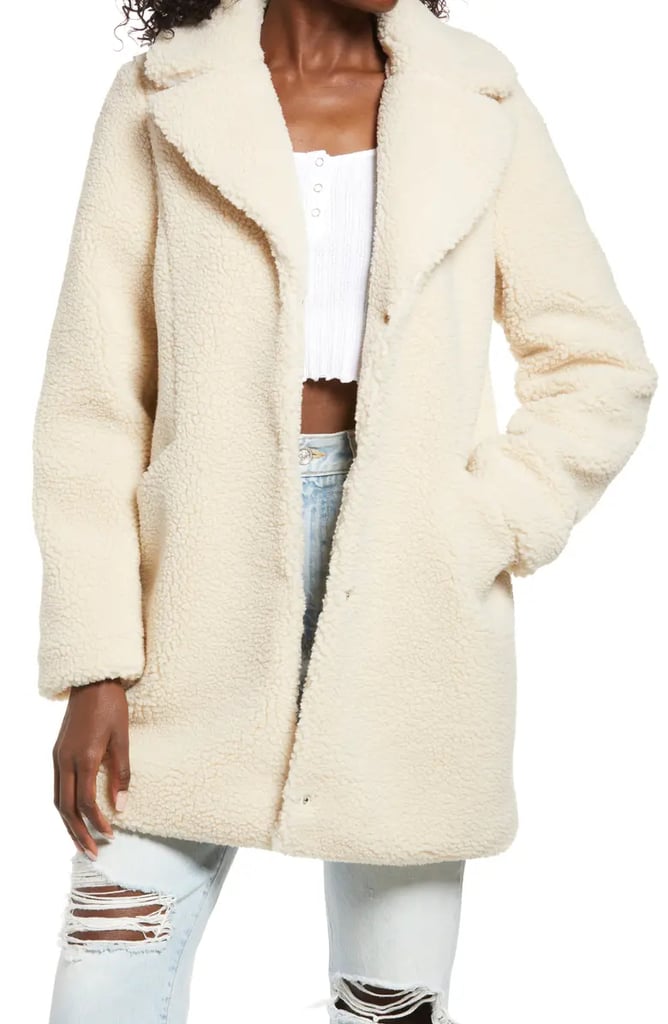 Stylish Shearling: VERO MODA Donna Faux Fur Teddy Jacket