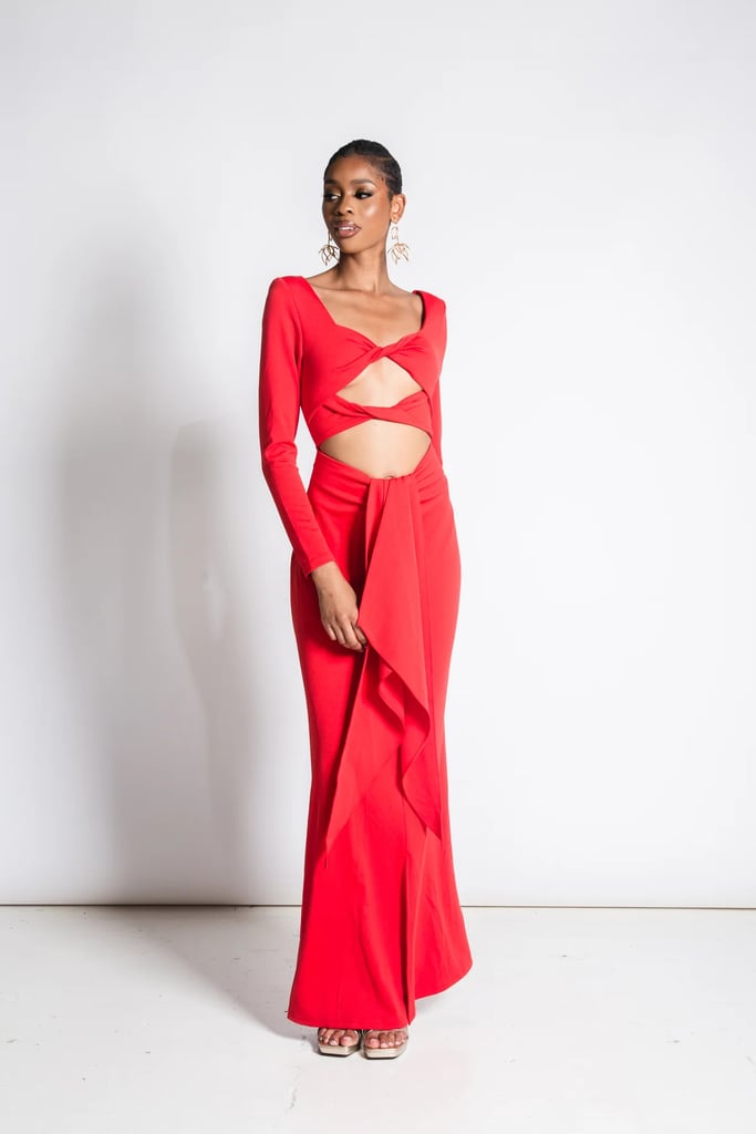 Yaura Fashion Lolu Gown in Red (£180)
PS: How do you feel about the current coverage of Black founders in the media? What can journalists and media companies do to improve it?
OB: It was initially bittersweet for me because while I was very pleased and inspired by it, it was also a painful reminder of how much we've been sidelined for years. However, I choose to focus on the positives and hope that the media keeps highlighting the diverse range of amazing Black-owned brands both in public spaces and behind the scenes as that's where it truly counts.
PS: What does a world that truly practices "Diversity, Equity, and Inclusion" look like to you?
OB: A world that truly practices diversity, equity and inclusion not only accepts but also celebrates differences in all people. Access and advancements are equally available to all without any specific group being privileged above another and there's a true sense of belonging in every facet of society.